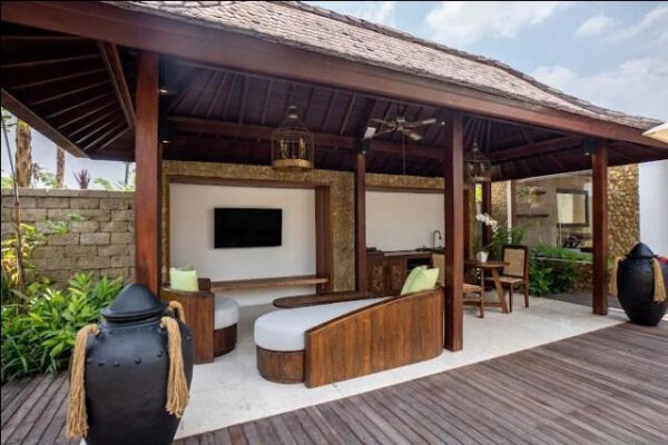 Sofa & Table Loby Finishing Salak Brown