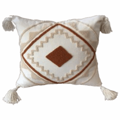 Throw Pillow Inner + Cover Rajut