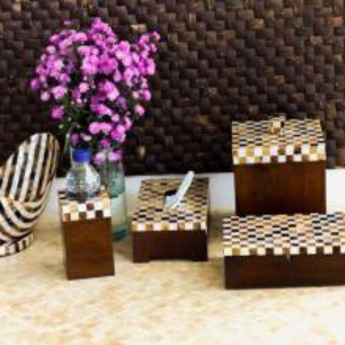 AMENTIES SET TEAKWOOD COMB MOP