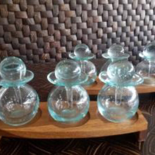set spa oil botol kaca